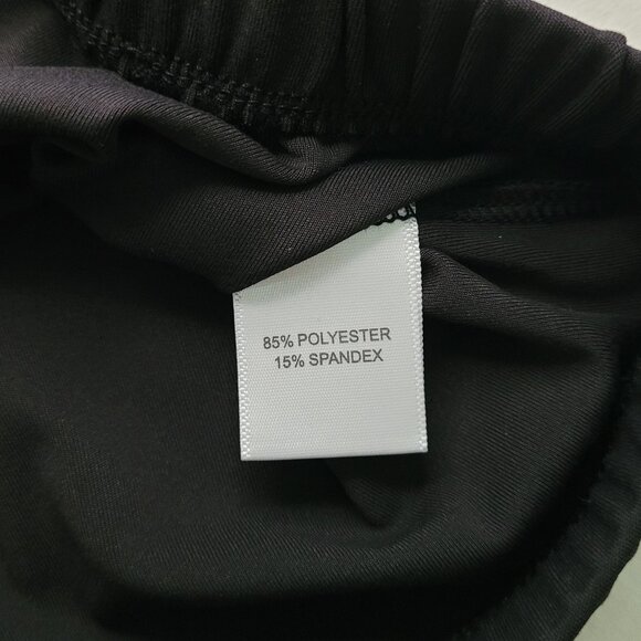 Womens Athletic Black Sleeveless Half Zip Hoodie Size Small - Picture 4 of 9